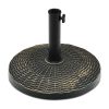 Patio Heavy-Duty Outdoor Stand Bronze Umbrella Base - Bronze A - Umbrella Stands & Bases