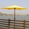 9' Pole Umbrella With Carry Bag, Yellow - as Pic
