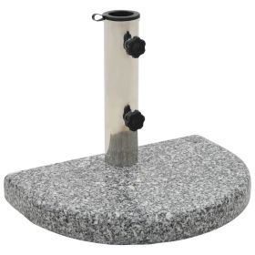 Parasol Base Granite 22 lb Curved Gray - Grey
