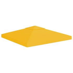 2-Tier Gazebo Top Cover 1 oz/ft² 9.8'x9.8' Yellow - Yellow