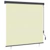 Outdoor Roller Blind 66.9"x98.4" Cream - Cream