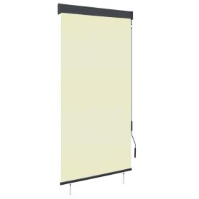 Outdoor Roller Blind 39.4"x98.4" Cream - Cream