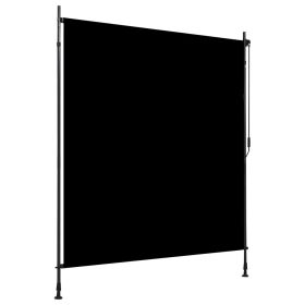 Outdoor Roller Blind 78.7"x106.3" Anthracite - Grey
