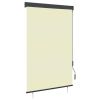 Outdoor Roller Blind 47.2"x98.4" Cream - Cream