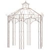 Garden Pavilion Antique Brown 9.8' Iron - Brown