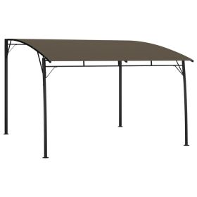 Garden Sunshade Awning 9.8'x9.8'x8.4' Taupe - Taupe