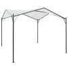 Gazebo 9.8'x9.8'x8.5' White 0.6 oz/ft² - White
