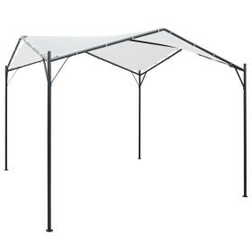 Gazebo 9.8'x9.8'x8.5' White 0.6 oz/ft² - White