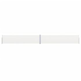 Patio Retractable Side Awning 66.9"x472.4" Cream - Cream