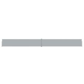 Patio Retractable Side Awning 55.1"x472.4" Anthracite - Anthracite