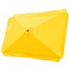 10X6 Ft Umbrella Cloth Tippet with Tippet Aspen Gold - As Picture