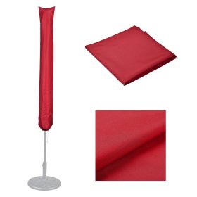 Polyester Umbrella Cover Bag For 13ft Umbrellas/Red - As Picture