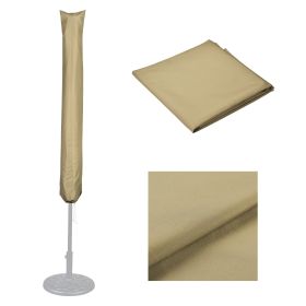 Polyester Tan Umbrella Cover Bag For 8ft 9ft 10ft Umbrellas - As Picture