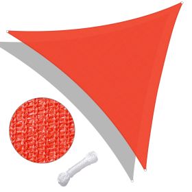 25' x 25' x 25' Triangle Sun Shade Sail/ Watermalon Red - LA01