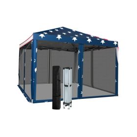 10 x 10 Feet Pop-up Canopy Tent Gazebo Canopy for Outdoor  - As the picture shows
