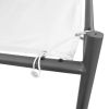Garden Gazebo 157.5"x157.5"x102.4" White 0.6 oz/ft² - White