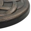 Parasol Base Round Polyresin 41.9 lb Bronze - Grey