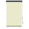 Outdoor Roller Blind 39.4"x98.4" Cream - Cream