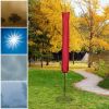 Polyester Umbrella Cover Bag For 13ft Umbrellas/Red - As Picture