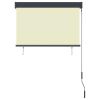 Outdoor Roller Blind 39.4"x98.4" Cream - Cream