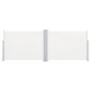 Retractable Side Awning Cream 39.4"x393.7" - Cream