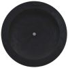 Parasol Base Round Polyresin 41.9 lb Bronze - Grey