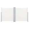 Retractable Side Awning Cream 47.2"x236.2" - Cream