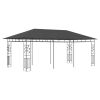 Gazebo with Mosquito Net 19.7'x9.8'x9' Anthracite - Grey