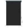Outdoor Roller Blind 39.4"x98.4" Anthracite - Grey