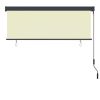 Outdoor Roller Blind 63"x98.4" Cream - Cream