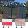 10 x 10 Feet Pop-up Canopy Tent Gazebo Canopy for Outdoor  - As the picture shows