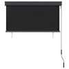 Outdoor Roller Blind 47.2"x98.4" Anthracite - Grey