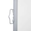 Patio Retractable Side Awning 66.9"x472.4" Cream - Cream