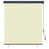 Outdoor Roller Blind 55.1"x98.4" Cream - Cream
