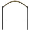Gazebo 13.1'x9.8'x8.5' Taupe 0.6 oz/ft² - Taupe