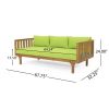 CLAREMONT 3 SEATER DAYBED - as Pic