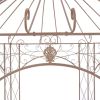 Garden Pavilion Antique Brown 9.8' Iron - Brown