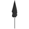 Garden Parasol with Pole 82.7"x55.1" Anthracite - Anthracite