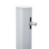 Patio Retractable Side Awning 66.9"x472.4" Cream - Cream