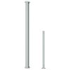 Patio Retractable Side Awning 70.9"x118.1" Cream - Cream