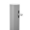 Patio Retractable Side Awning 55.1"x472.4" Anthracite - Anthracite