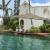 22' x 22' x 22' Triangle Sun Shade Sail/ Coffee+White - LA01