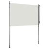 Outdoor Roller Blind 78.7"x106.3" Cream - Cream