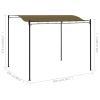 Sunshade Awning 9.8'x8.2' Taupe 0.6 oz/ft² - Taupe