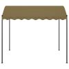 Gazebo 13.1'x9.8'x8.5' Taupe 0.6 oz/ft² - Taupe