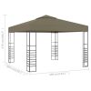 Garden Marquee 9.8'x9.8' Taupe 0.6 oz/ft² - Taupe