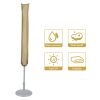 Polyester Tan Umbrella Cover Bag For 8ft 9ft 10ft Umbrellas - As Picture