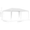 Party Tent 13.1'x19.7' White - White