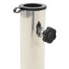 Parasol Base Granite 55.1 lb Rectangular Black - Black