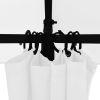 Garden Marquee with Curtains 141.7"x122.8"x104.3" White 0.6 oz/ft² - White